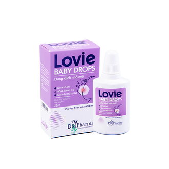 Nhỏ mũi điều hòa Lovie Baby Drops 20ml